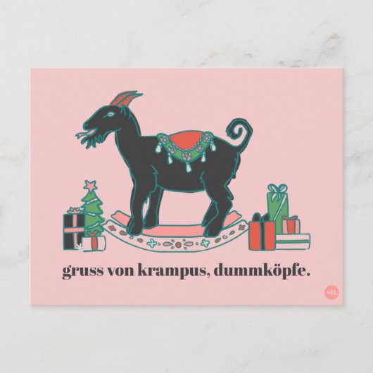 Carte postale de Noël Snarky (Devant)