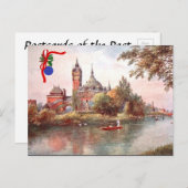 Carte postale de Noël - Stratford-upon-Avon (Devant / Derrière)