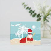 Carte postale de Noël tropicale (Debout devant)