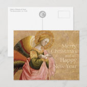Carte postale de Noël Vanni Annonciation Angel CC0 (Devant / Derrière)