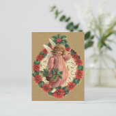 Carte postale de Noël victorienne (Debout devant)