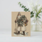 Carte postale de Noël victorienne (Debout devant)