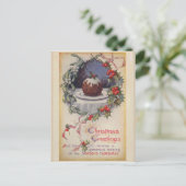 Carte postale de Noël victorienne (Debout devant)