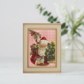 Carte postale de Noël vintage (Debout devant)