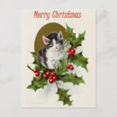 Carte postale de Noël vintage (Devant)