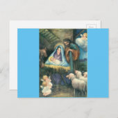 Carte postale de Noël Vintage (Devant / Derrière)