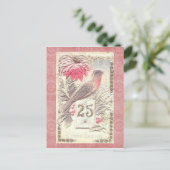 Carte postale de Noël Vintage (Debout devant)