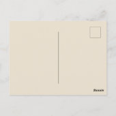 Carte postale de Noël vintage (Dos)