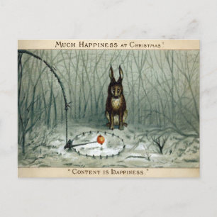 Carte postale de Noël vintage Victorian Odd