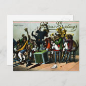 Carte postale de Noël vintage Victorian Odd (Devant / Derrière)