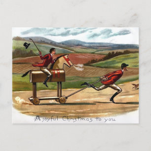 Carte postale de Noël vintage Victorian Odd