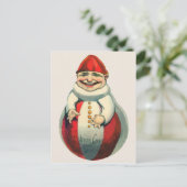 Carte postale de Noël vintage Victorian Odd (Debout devant)
