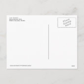 Carte postale de Noël Washington D.C. (Dos)