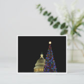 Carte postale de Noël Washington D.C. (Debout devant)