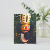Carte postale de Noël / Yule Nutcracker Soldat (Debout devant)