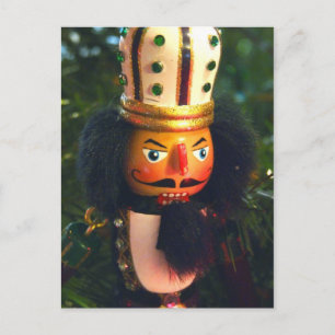 Carte postale de Noël / Yule Nutcracker Soldat