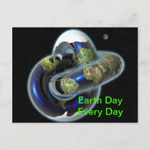 Carte postale de noeud Terre