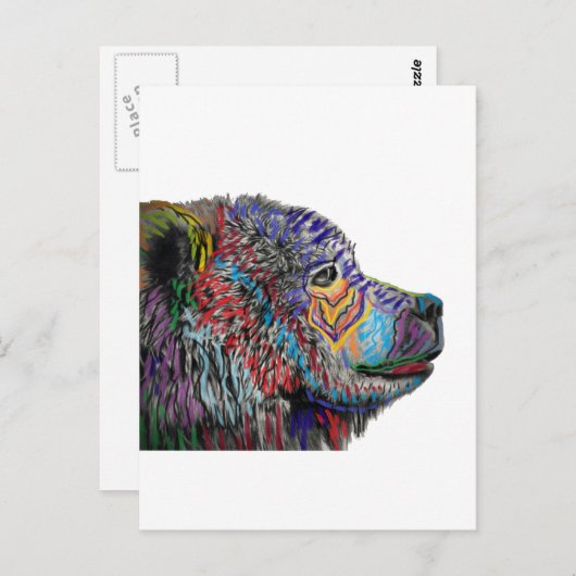 CARTE POSTALE DE NOMBREUSES GÉNÉRATIONS (Devant / Derrière)