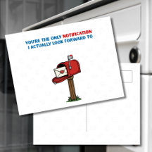 Carte postale de notification de correspondant ave