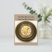 Carte postale de nourriture amusante, poste, horlo (Debout devant)