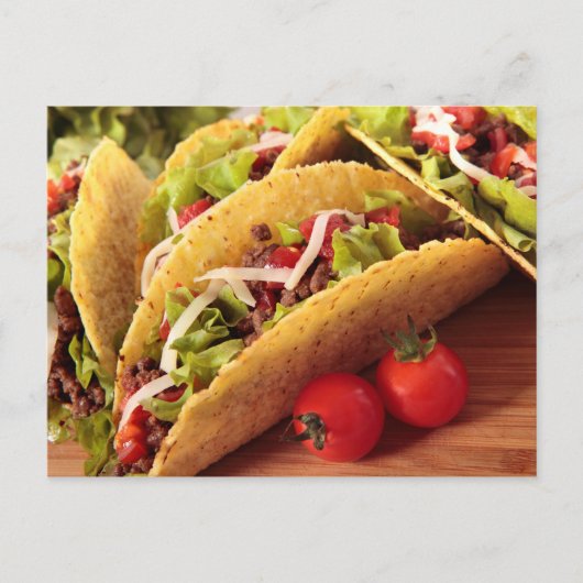 Carte postale de nourriture mexicaine (Devant)