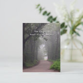 Carte postale de nouveau domicile à la campagne (Debout devant)