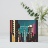 Carte postale de nouvelle adresse (Debout devant)