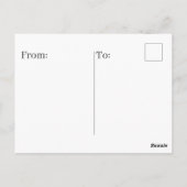 Carte postale de nouvelle adresse (Dos)