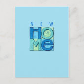 Carte postale de nouvelle maison (Devant)