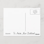 Carte postale de Nouvelle-Zélande (Dos)