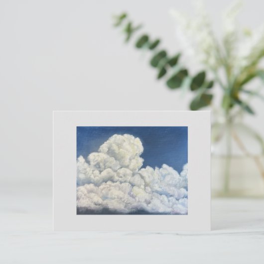 Carte postale de nuage (Debout devant)