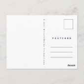 Carte postale de nuit silencieuse (Dos)