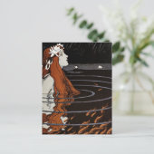 Carte postale de nymphe vintage (Debout devant)