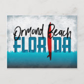 Carte postale de Ormond Beach Floride Planche de s (Devant)