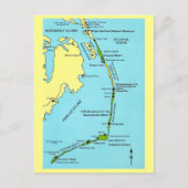 Carte postale de Outer Banks (Devant)