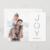 Carte postale de Painted Joy Holiday (Devant / Derrière)