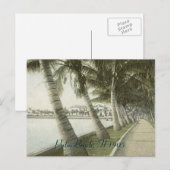 Carte postale de Palm Beach 1905 (Devant / Derrière)