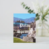 Carte postale de Palm Springs Californie (Debout devant)