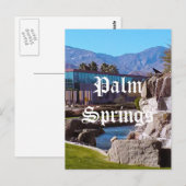 Carte postale de Palm Springs Californie (Devant / Derrière)
