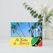 Carte postale de palmiers de Saint-Kitts-et-Nevis (Debout devant)