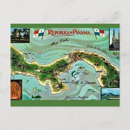 Carte postale de Panama (Devant)