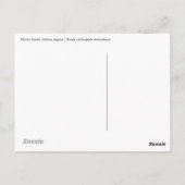 Carte postale de Panda (Dos)