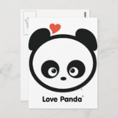 Carte postale de Panda® d'amour (Devant / Derrière)