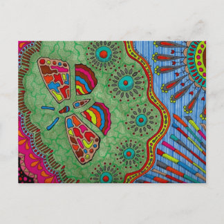 Carte postale de papillon