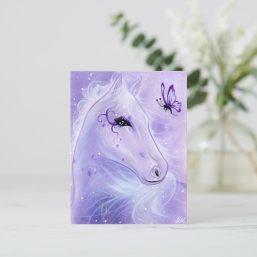 carte postale de papillon (Debout devant)