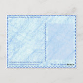 Carte postale de papillon Steampunk (Dos)