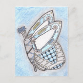 Carte postale de papillon Steampunk (Devant)