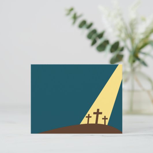 Carte postale de Pâques (Debout devant)