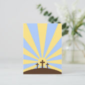 Carte postale de Pâques (Debout devant)