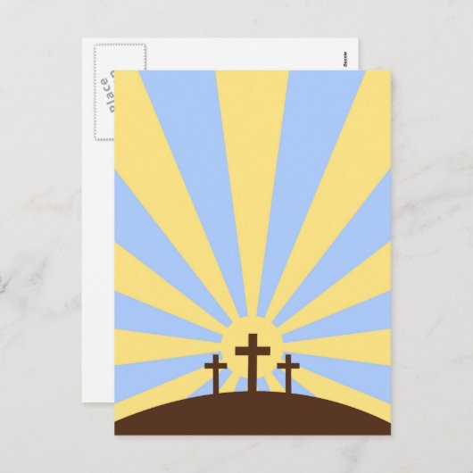 Carte postale de Pâques (Devant / Derrière)